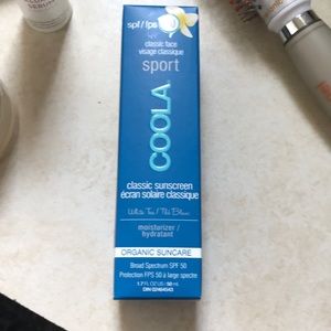 Face sunscreen organic